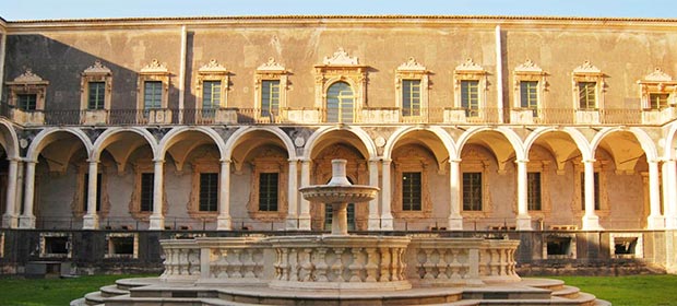 Catania Il Monastero dei Benedettini di San Nicolò l'Arena